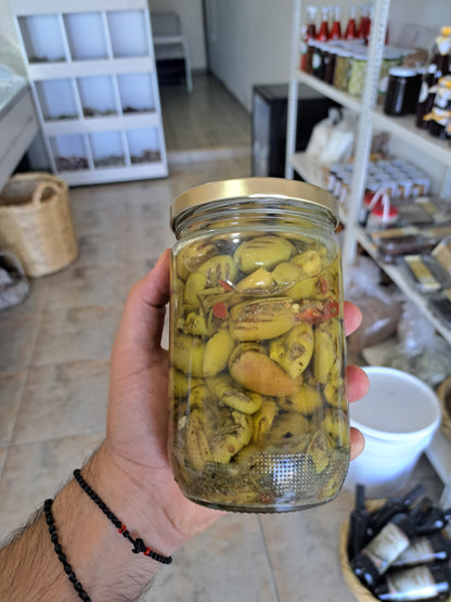Grilled Olives
